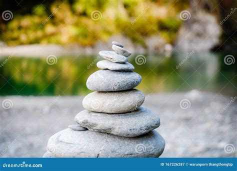 stones balance  wellness retro spa concept peaceful  unique