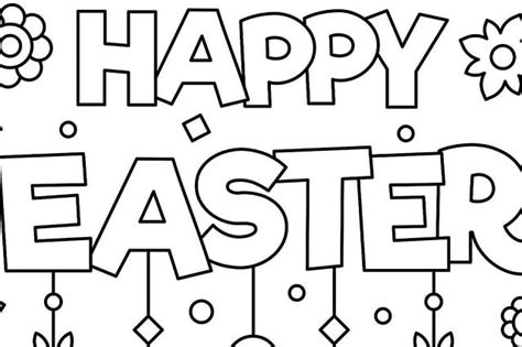 happy easter coloring pages  religious easter colouring pages  preschoolers kids