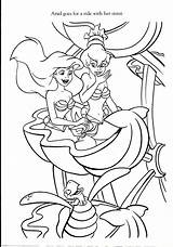 Coloring Ariel Pages Disney Mermaid Little Princess Colouring Arielle Adult Choose Board Uploaded User sketch template