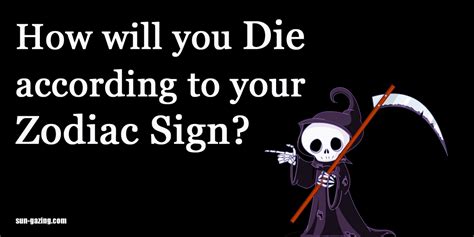 death based   zodiac sign