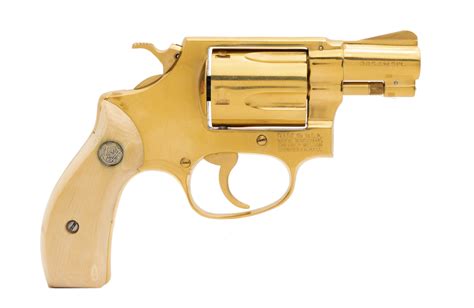 smith wesson  gold plated  special caliber revolver  sale