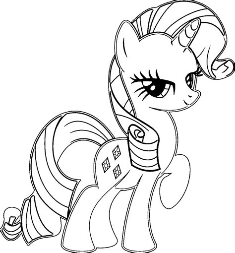 rarity coloring pages  coloring pages  kids