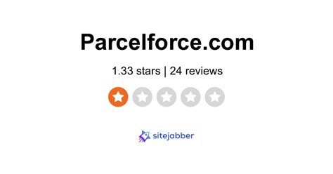 parcelforce reviews  reviews  parcelforcecom sitejabber