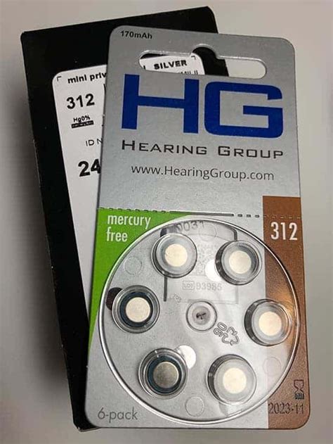 size  hearing aid batteries  batteries hearing group