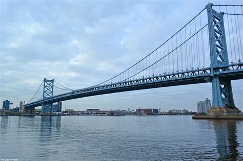 ben franklin bridge connecting camden nj  philadelphia pa visit philly american