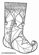 Coloring Christmas Stocking Pages Stockings Adult Book Xmas Sheets Printable Colouring Large Print Színezk sketch template