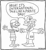 Pirate Talk Coloring Ahoy International Spear Kevinspear Kevin Two sketch template