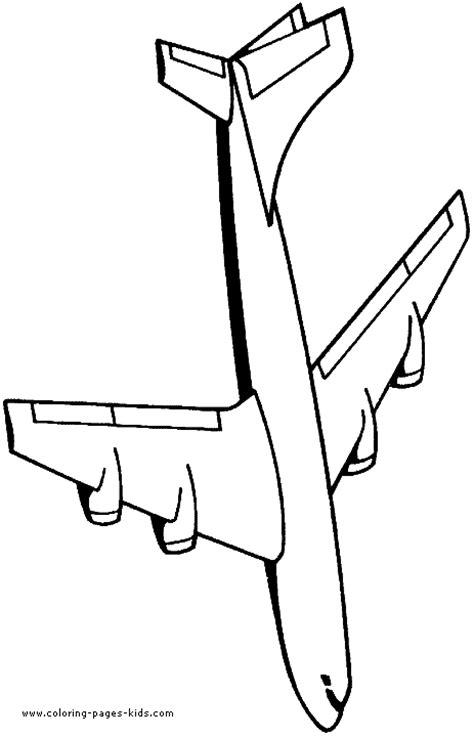 airplane coloring page coloring pages  kids transportation