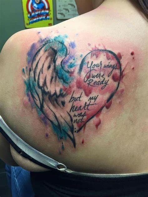 ideas   beautiful  meaningful angel wings tattoo