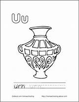 Grecian Urn sketch template