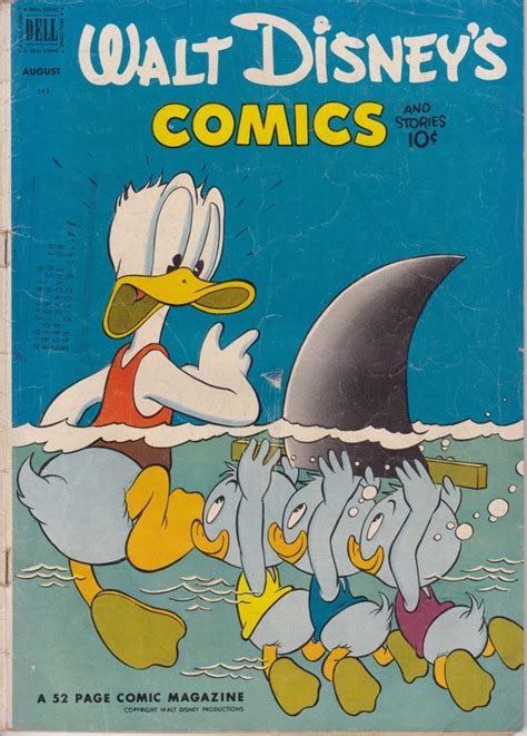 walt disney s comics and stories 143 august 1952 issue