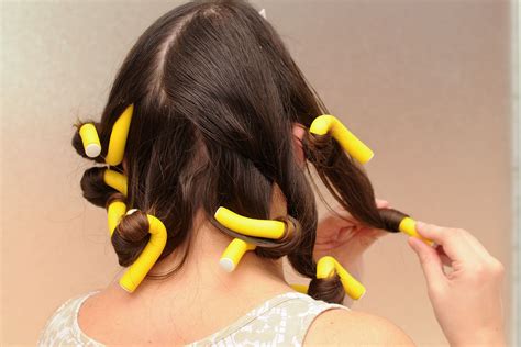 curl hair  foam rollers livestrongcom