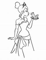 Frog Princess Coloring Pages Tiana Disney Drawing Color Print Kids Cartoon Clipart Printable Journal Popular Books Coloringhome Getdrawings Library Getcolorings sketch template