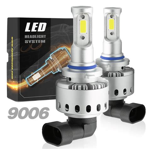 cree  led headlight conversion kit light bulbs  white  lm walmart