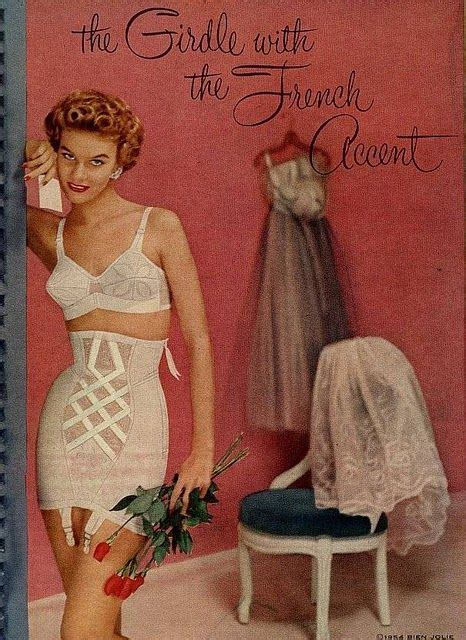 french accent girdle 1950s fashion vintage lingerie beautiful lingerie retro lingerie