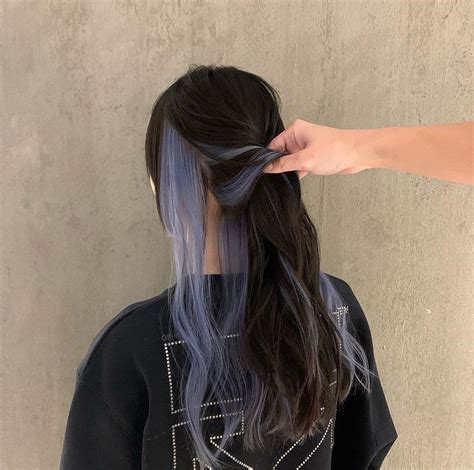 dyed hair blue  blue    hair dye saesipjosqldd