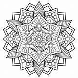 Coloring Pages Abstract Mandala Adult Da Colorare Immagini Choose Board sketch template
