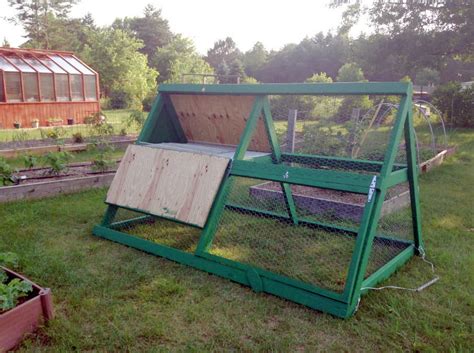 ana white  frame chicken tractor diy projects