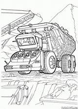 Coloring Truck Futuristic Pages Vehicles Train Tech High sketch template