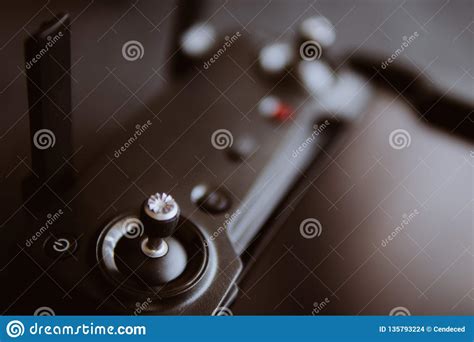 black drone   black table  concept   drones  life  industry stock photo