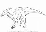 Hadrosaurid Dinosaurs Dinosaur Hadrosaur sketch template