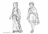 Ancient Greek Children Colouring Greece Greeks Clothing Pages Men Coloring Fashion Activityvillage Village History Girl Roman Rome sketch template