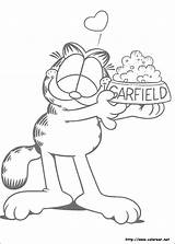 Garfield sketch template