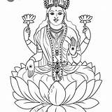Hinduism Ganpati Lakshmi Religions sketch template