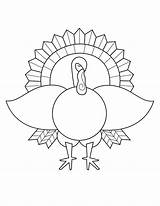 Turkey Coloring Pages Kids Thanksgiving Printable Projects Artprojectsforkids sketch template
