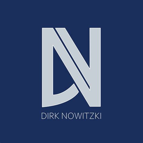 dirk nowitzki logo  behance