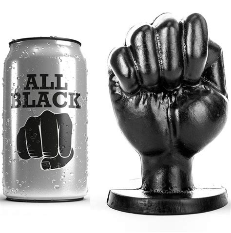 All Black Anal Fist 13 Cm