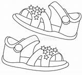 Sandales Flip Flops Useful Colorant sketch template