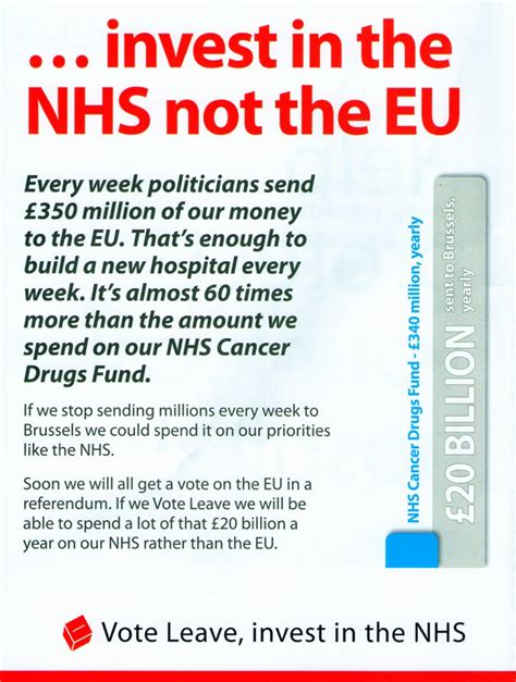 leading members  brexit campaign call  privatisation   nhs   worse prides