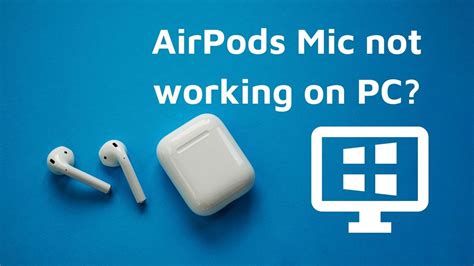 fixed airpods mic  working  pc  mic test