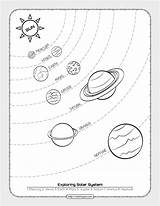 Planets Coloringoo sketch template