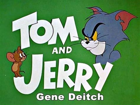 gene deitchs version  tom  jerry tom  jerry childhood tv shows    childhood