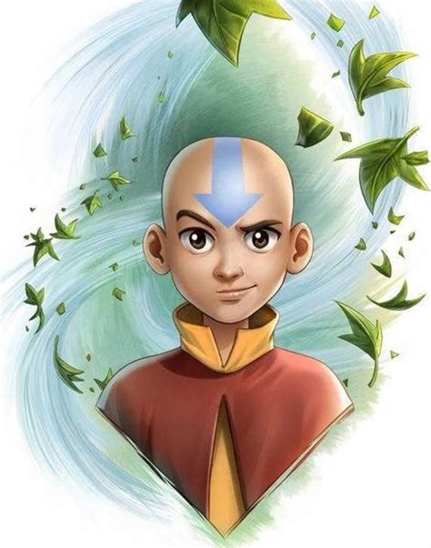 Aang The Avatar Legacy Art Print Etsy In 2021 Aang Art Avatar The