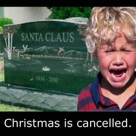 christmas cancellation announcement know your meme