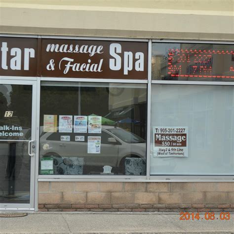 star massage therapy facial spa markham