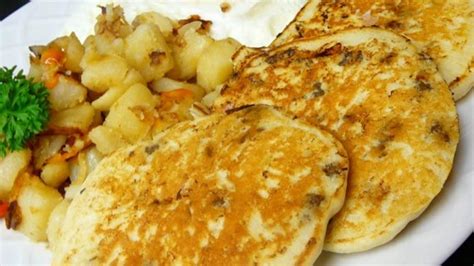 savory sausage pancakes recipe