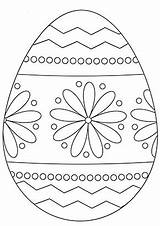 Osterei Ostereier Ostern Pasqua Blumenmuster Ausdrucken Supercoloring Uovo Malvorlage Malvorlagen Osterhasen Osterhase sketch template