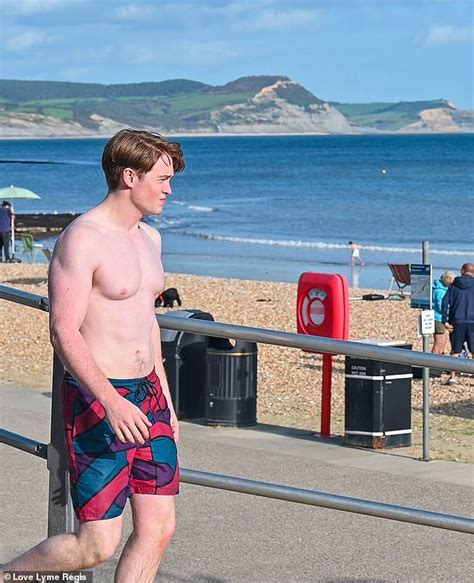 Heartstopper Star Kit Connor Shows Off His Toned Torso As He Is Films