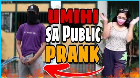 Peeing In Public Prank Girl Prankster Youtube