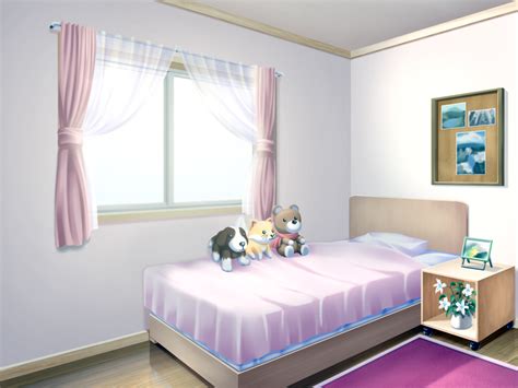 anime landscape anime girl bedroom background