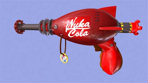 nuka cola gun fallout weapon custom replica    model  daniele cocchi
