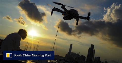 person arrested  hong kong  alleged voyeurism offence involving   drone  film