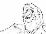 Simba Coloring Lion Pages Baby King Drawing Color Getdrawings Getcolorings Popular sketch template