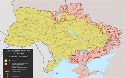 ukraine war map  wiki