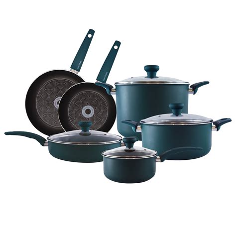 taste  home  piece  stick aluminum cookware set walmartcom