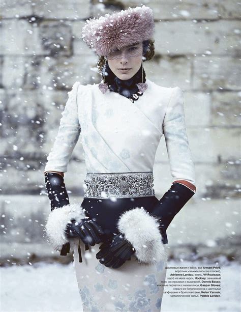 the wawidoll fashion files madeleine de la motte in snow queen by thomas whiteside for tatler